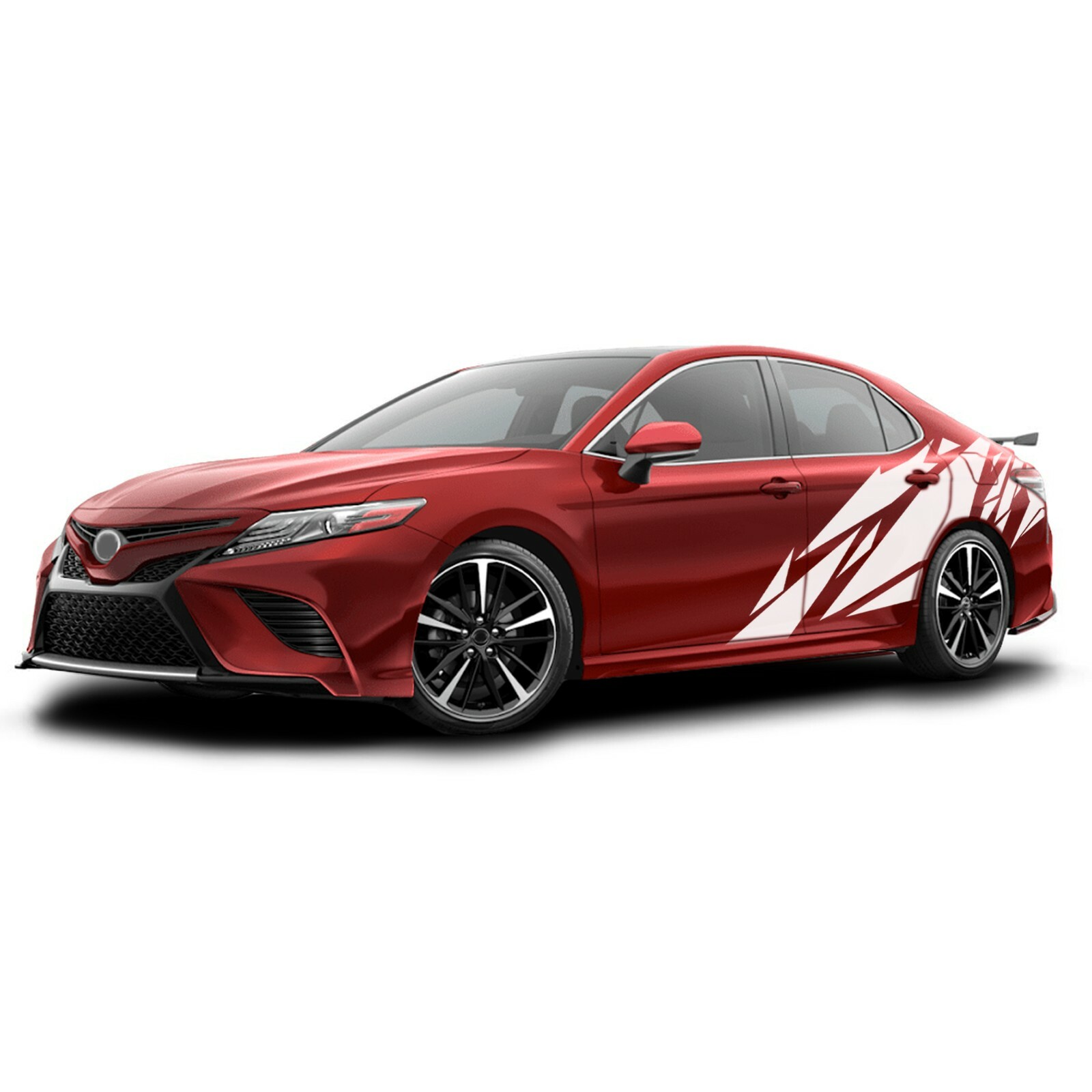 Pattern Decal for Toyota Camry Side Geometric Sport Design Graphics Sticker XSE