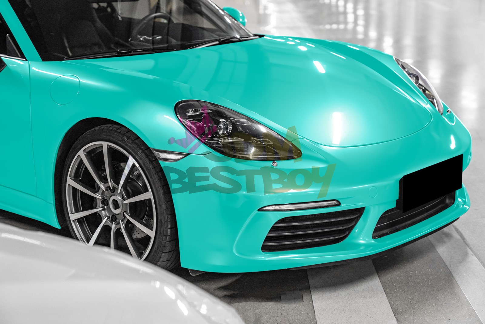 Premium Super Gloss Metallic Teal Vinyl Car Wrap Sticker Decal Sheet Film DIY
