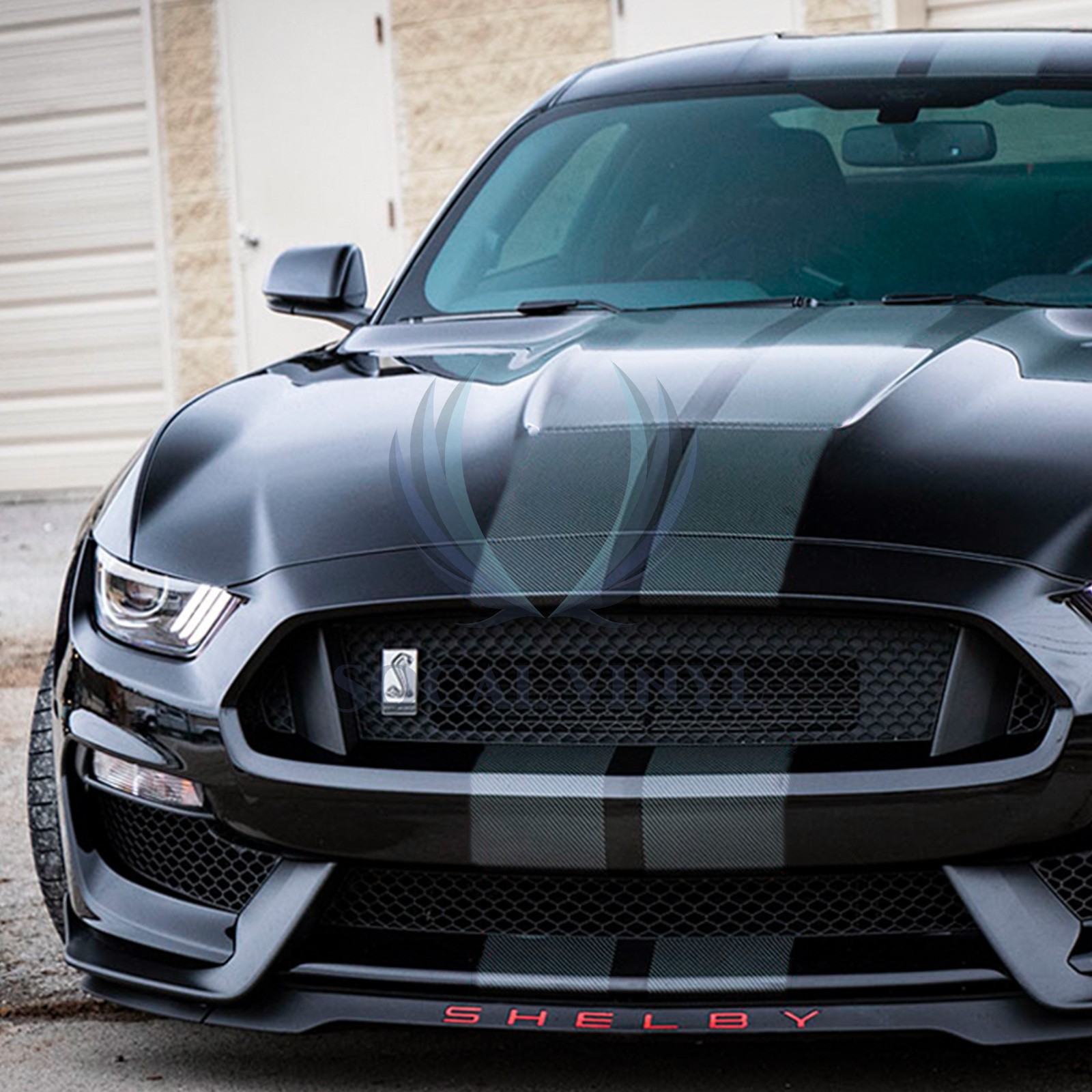 2D High Gloss Carbon Fiber Racing Stripes Vinyl Wrap Sticker 10/25/50/75 FT