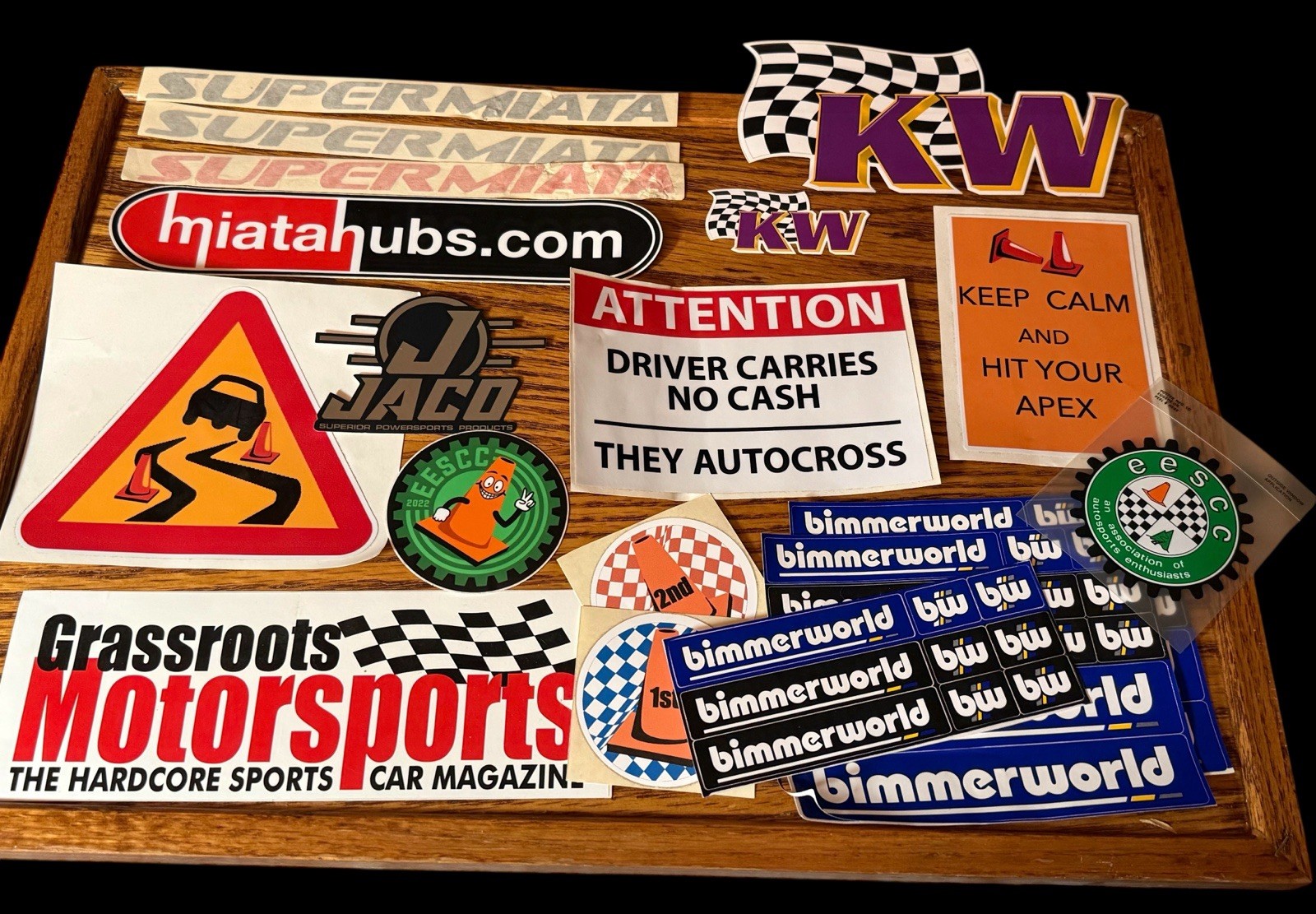 Mixed Lot automotive parts/motocross decals & stickers-Oregon
