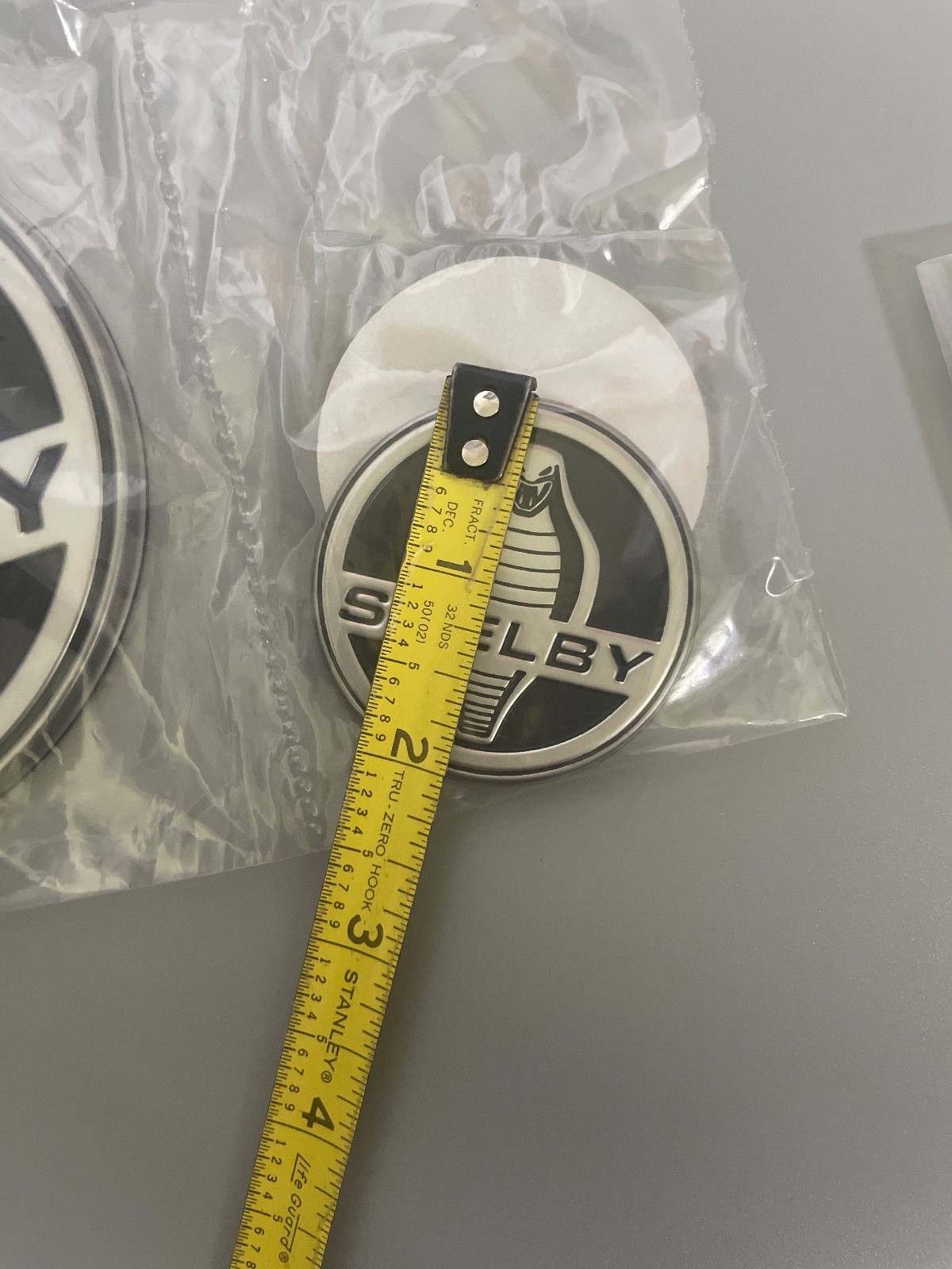 Shelby Cobra Emblem Kit x4 Large Circle Small Circle Deck Lid Letter FORD NOS