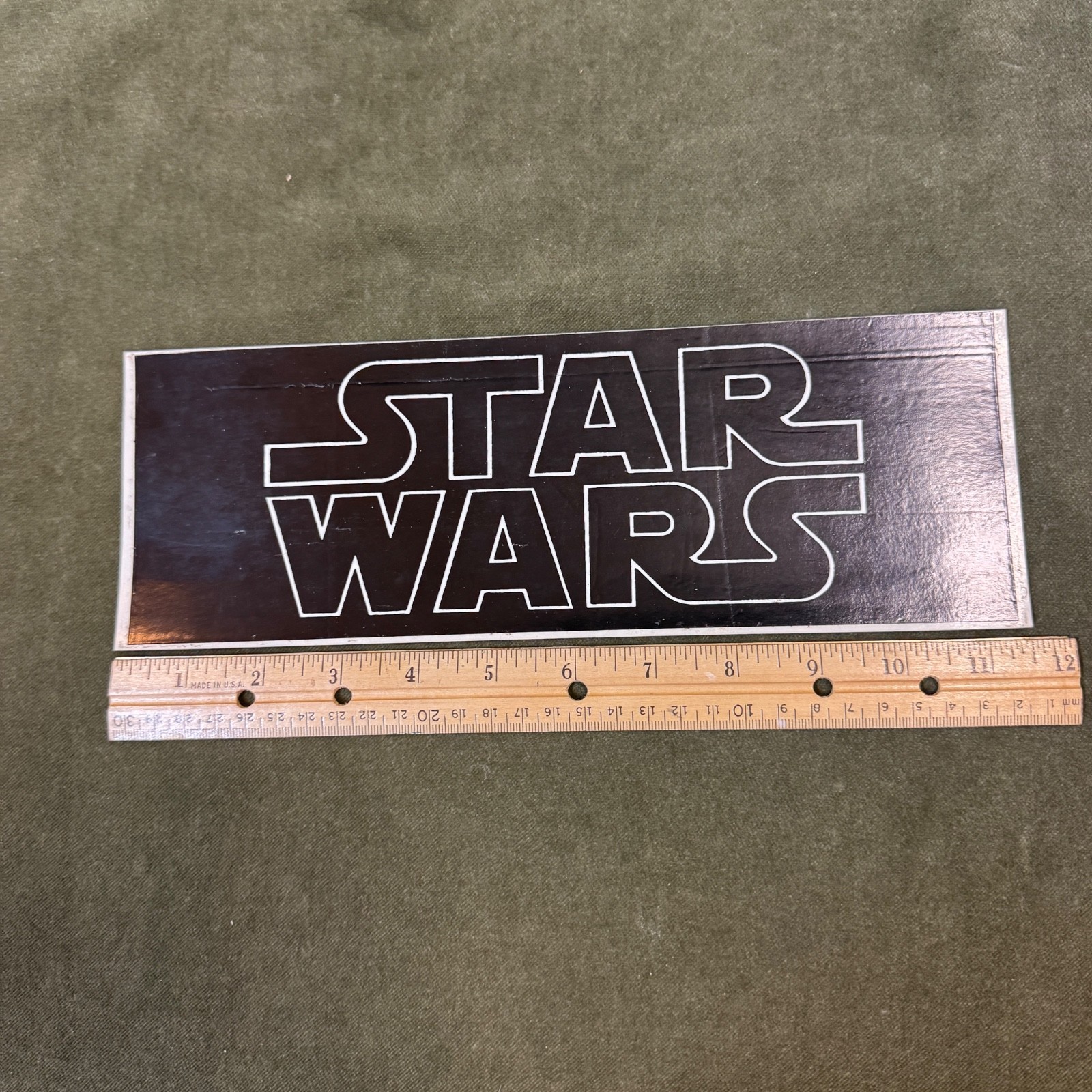 2 Star Wars Bumper Stickers – May The Force Be With You & STAR WARS