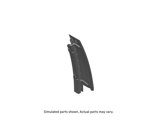 Genuine GM Front Passenger Side Door Window Frame Rear Applique 84962267