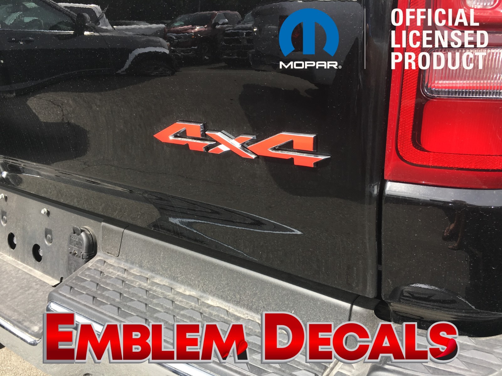 Ram 1500 DT BIGHORN TAILGATE COMBO Decal Overlay Decal 19 2020 2021 2022 2023 24