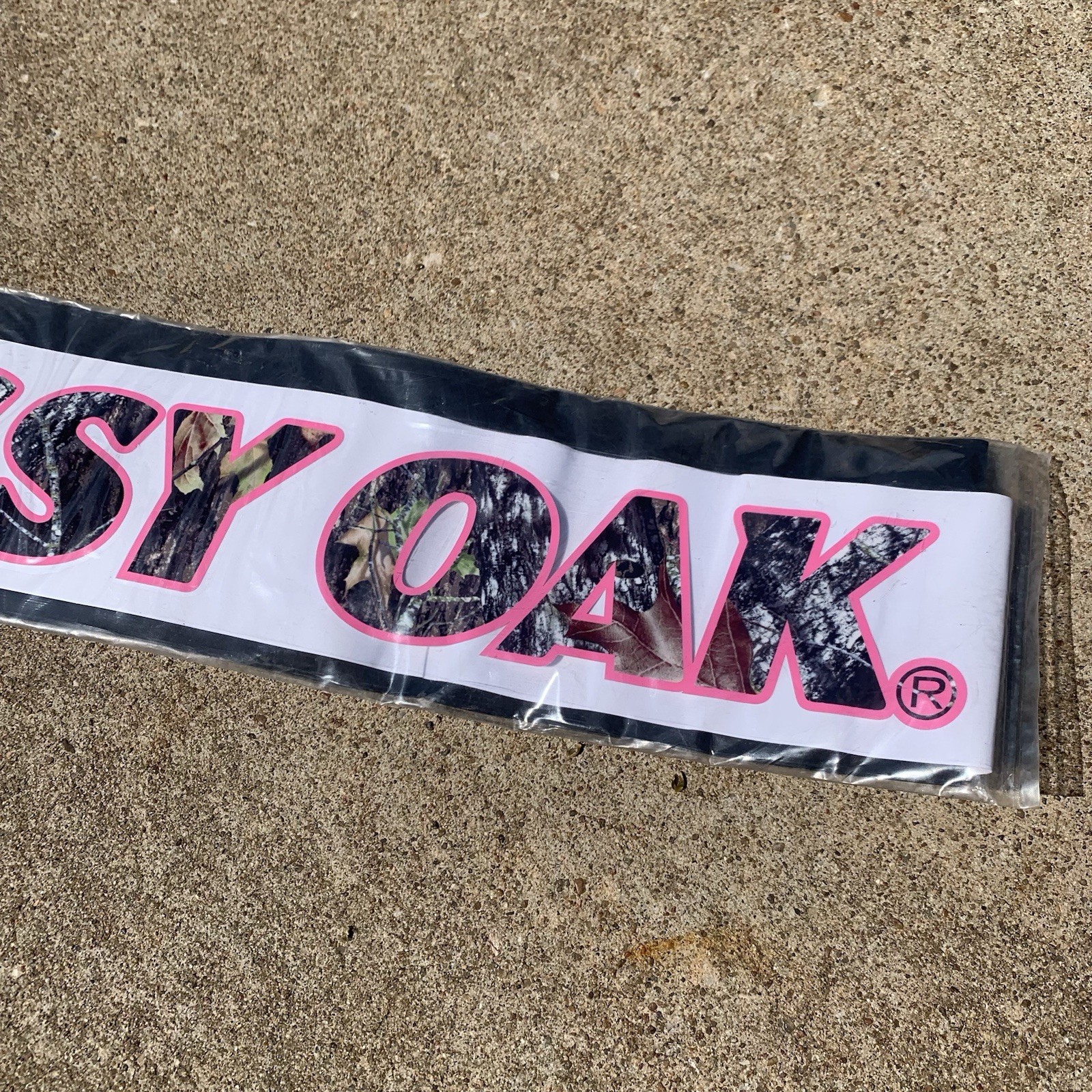 MOSSY OAK PINK & CAMO Truck Car WINDSHIELD Decal STICKER HUNTING CAMOUFLAGE