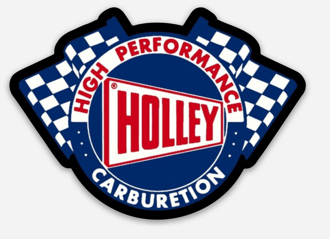 Holley Retro Decal Vintage Reproduction Carburetor NASCAR Racing