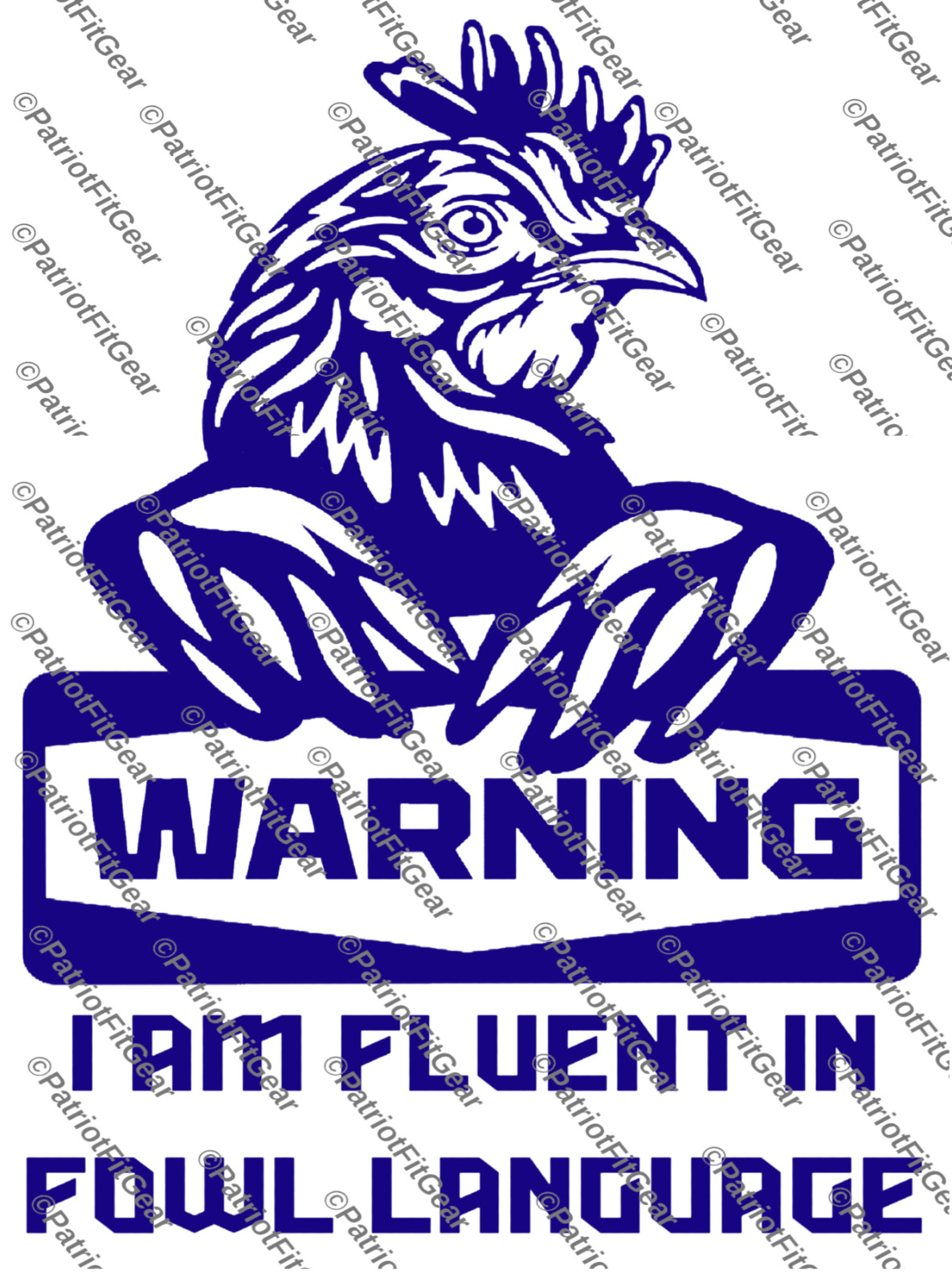 Chickens,I Am Fluent In Fowl Language,Poultry Farm,Hen,Pullet,Custom Vinyl Decal