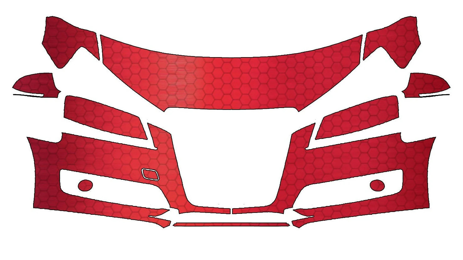 Compatible With Audi A3 (2009–2013) Front Paint Protection Film Kit PPF