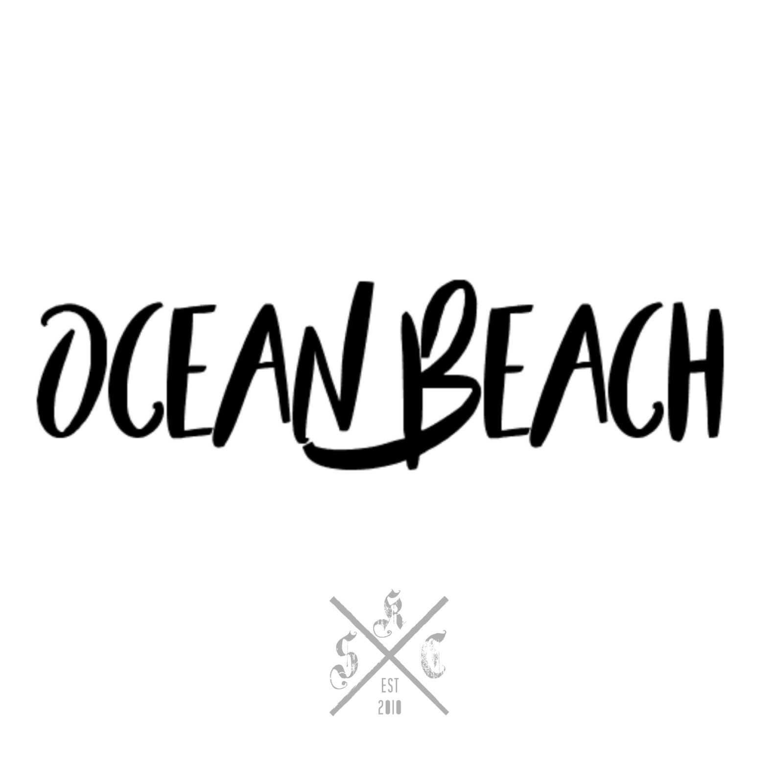 Ocean Beach CA car DECAL/Sticker [weatherproof- fade resistant- OB20191118]
