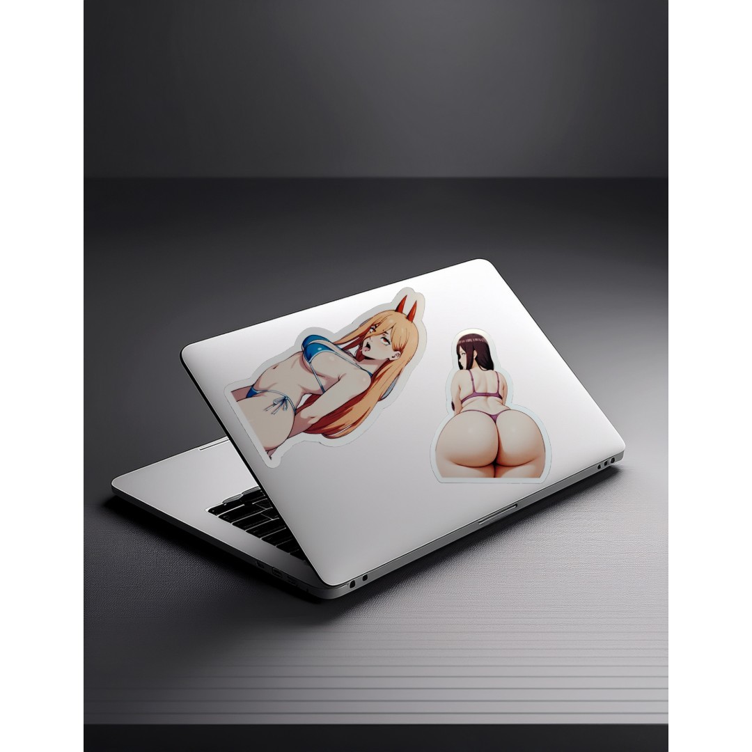 Anime Waifu NSFW Vinyl Sticker Ecchi Lewd Decal 6″ 5″ 4″