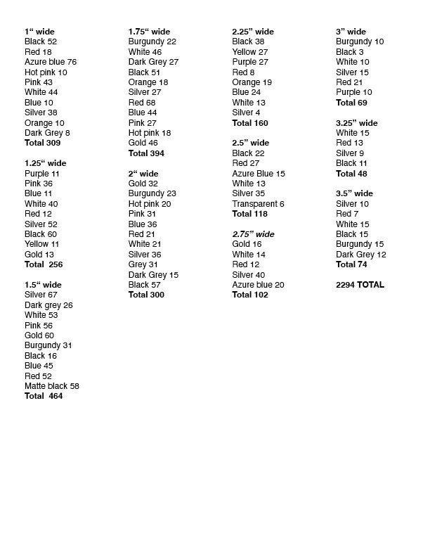 HUGE BULK LOT – 2,294 Toyota Vinyl Decals | Multi-Size & Color | Sticker