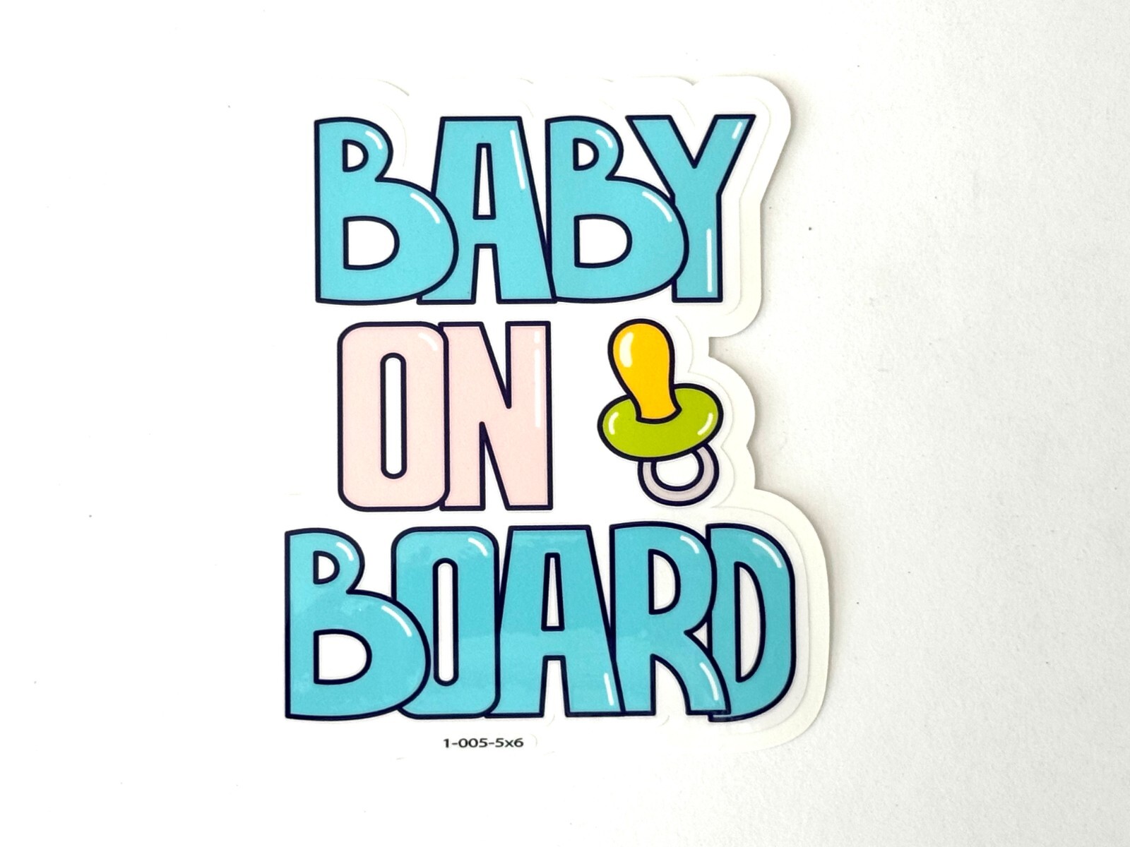 Baby On Board Car Sticker Decal Emblem With Variations Size Variations
