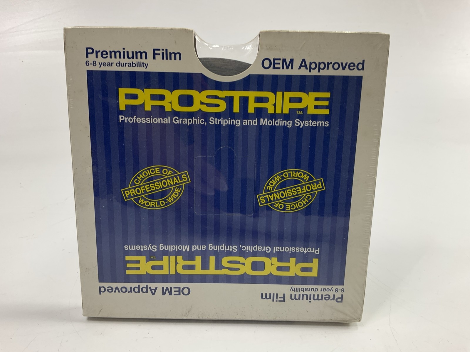 Prostripe R-41113 Pinstripe Striping Tape, 3/16″ X 150′ – Blue Mist / Dark Blue