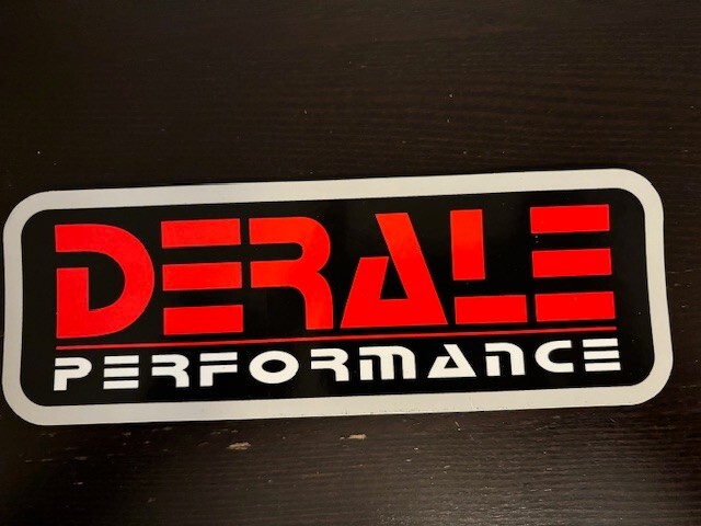 DERALE PERFORMANCE Racing 9X3 Sticker offroad hotrods lsfest drags overland