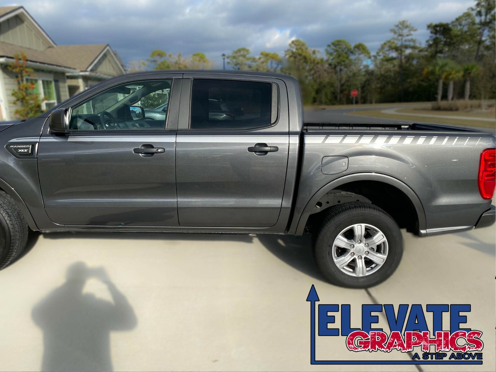Fits Ford Ranger Decals Side Spear Vinyl Stripes 3m Graphics Stickers 2019-2025