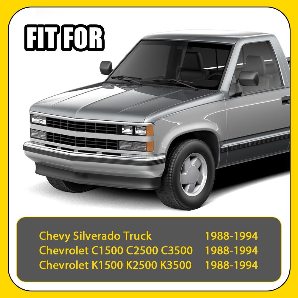Gray Dash Cover Mat Dashboard For 1988-1994 Chevrolet Silverado C1500 C2500 1-5X