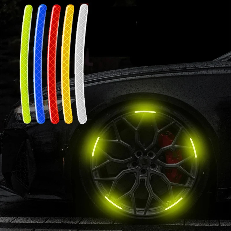 Car Auto Trunk Reflective Warning Sticker Tape Rear Bumper Safety Strip Decal Ne