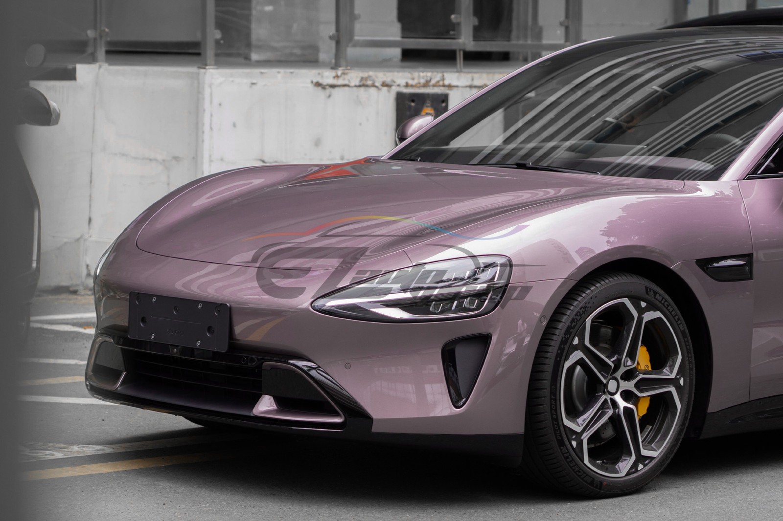 Gloss Metallic Rose Gold PPF TPU Paint Protection Film Dry Wet Apply Vinyl Wrap