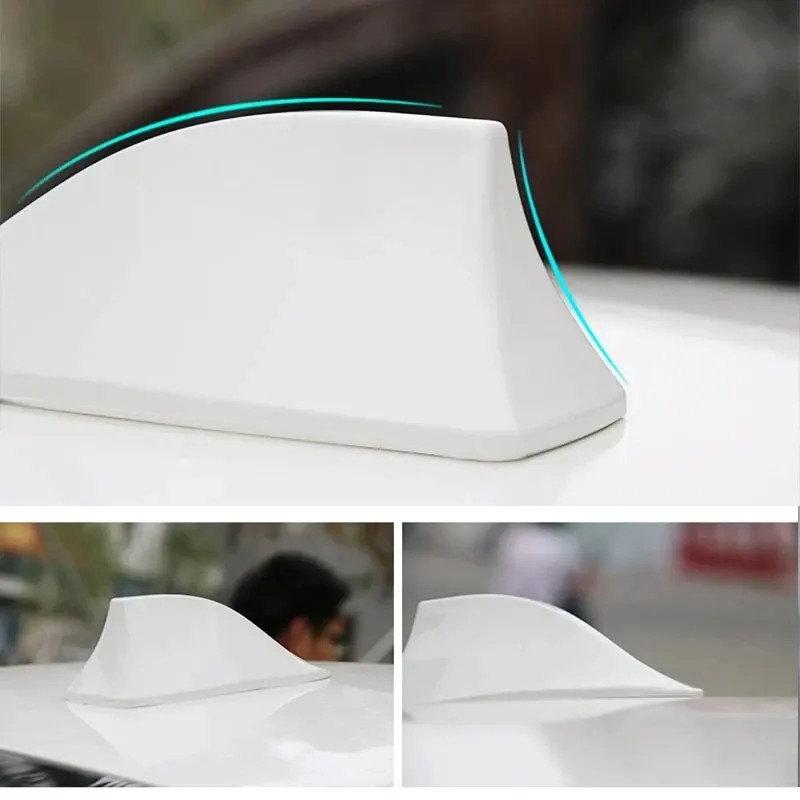 1x Universal Auto Car Roof Radio AM/ FM Signal Shark Fin Aerial Antenna