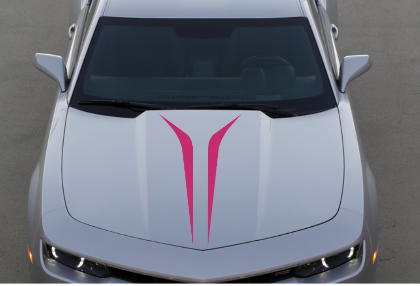 36″ Long Car Hood Decal Sticker Universal Auto Racing Body Stripe Vinyl [H2]