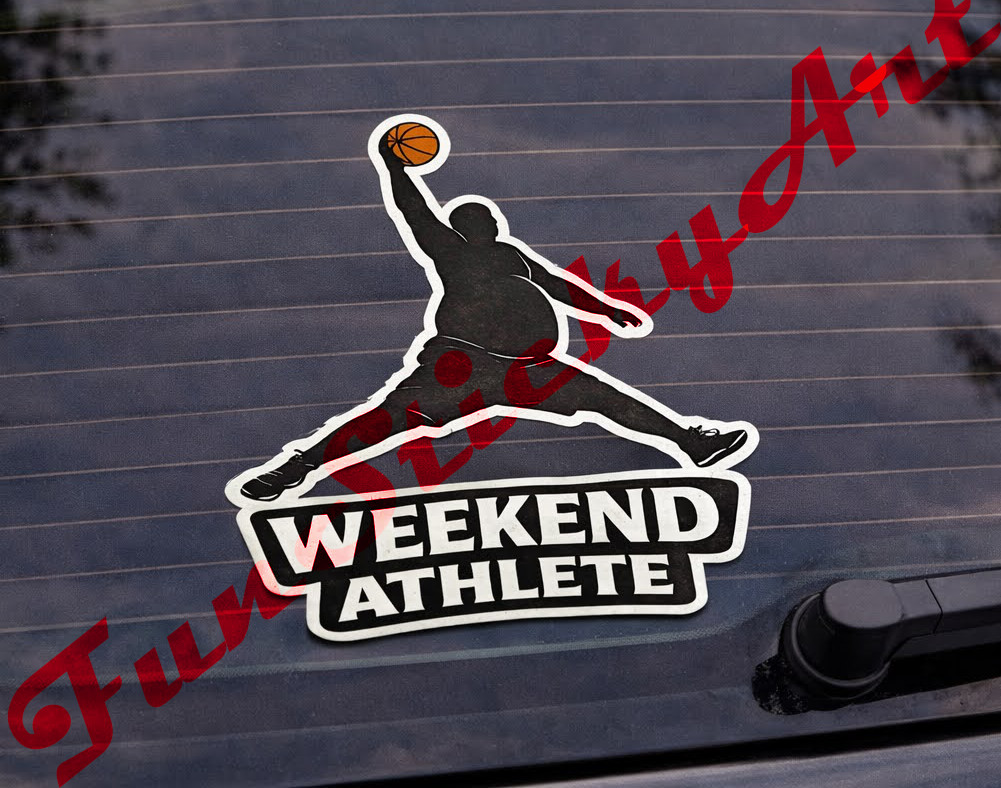 5″ Car Sticker Weatherproof Vinyl Professionally Printed UV Scratch Resistant