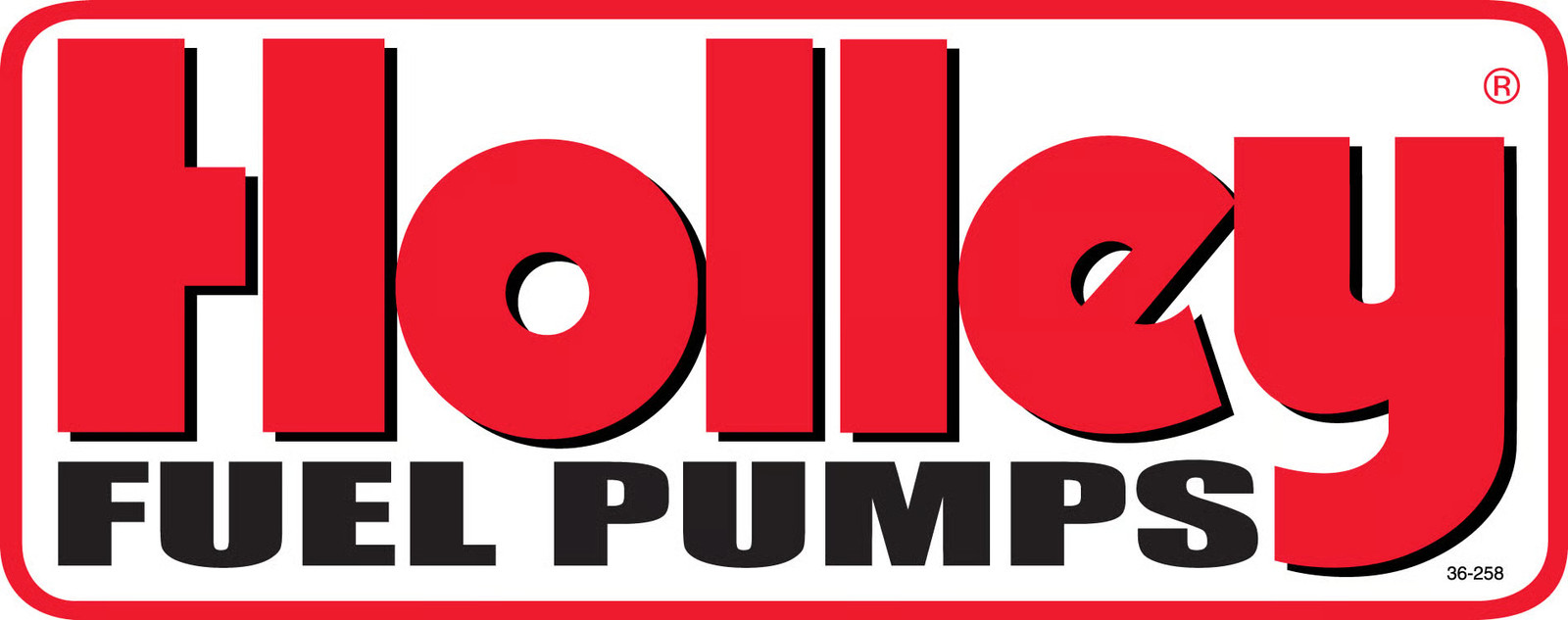 Holley 36-258 Fuel Pumps Decal