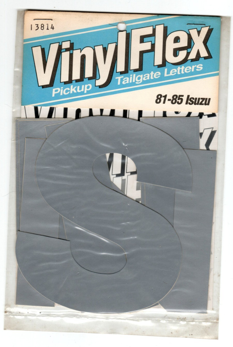 Isuzu P’UP Tailgate Lettering Decals 1981-85 Pickup Truck Vinyl Sticker