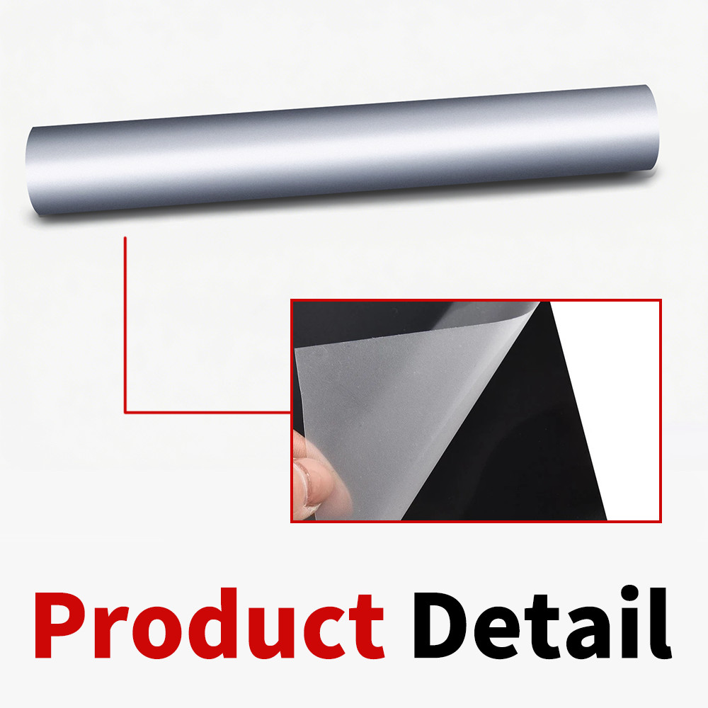 PPF PET Silver Gloss Color Vinyl Paint Protection Film Scratch Shield Auto Wrap