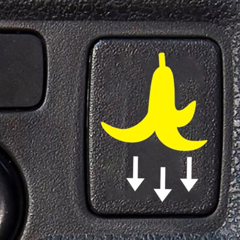 Automotive Switches Decals Sun Protected None Fading Adhesive Labels For Cars