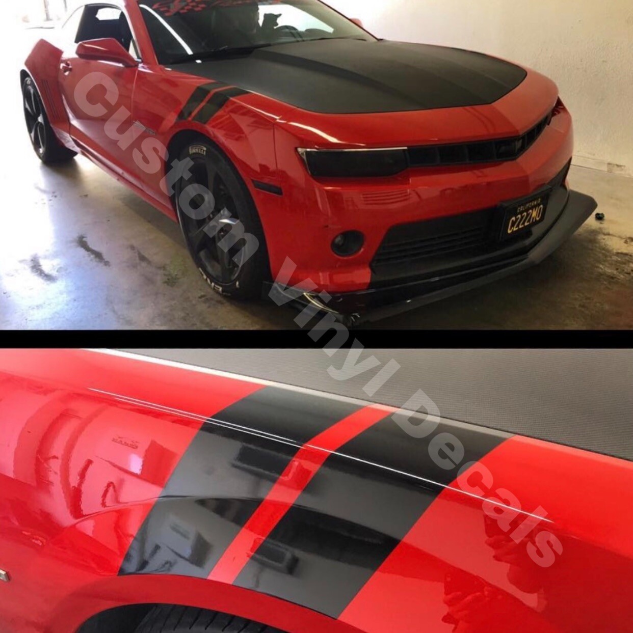 Fender Hash Marks vinyl RACING STRIPES Sport Decals Universal FIT Set Of 4
