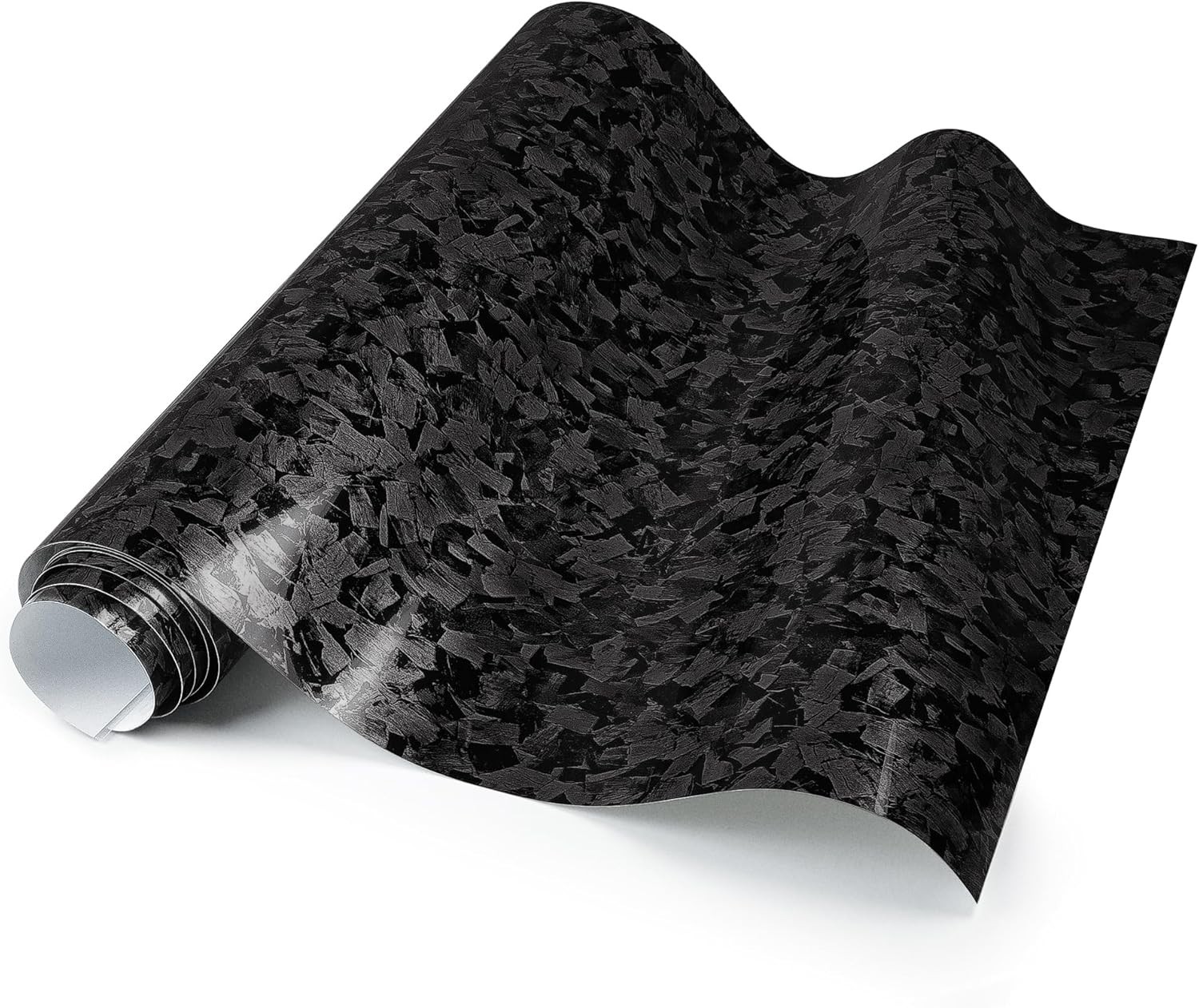 Versatile Automotive Gloss Carbon Fiber Vinyl – Easy to Install, 1ft x 5ft