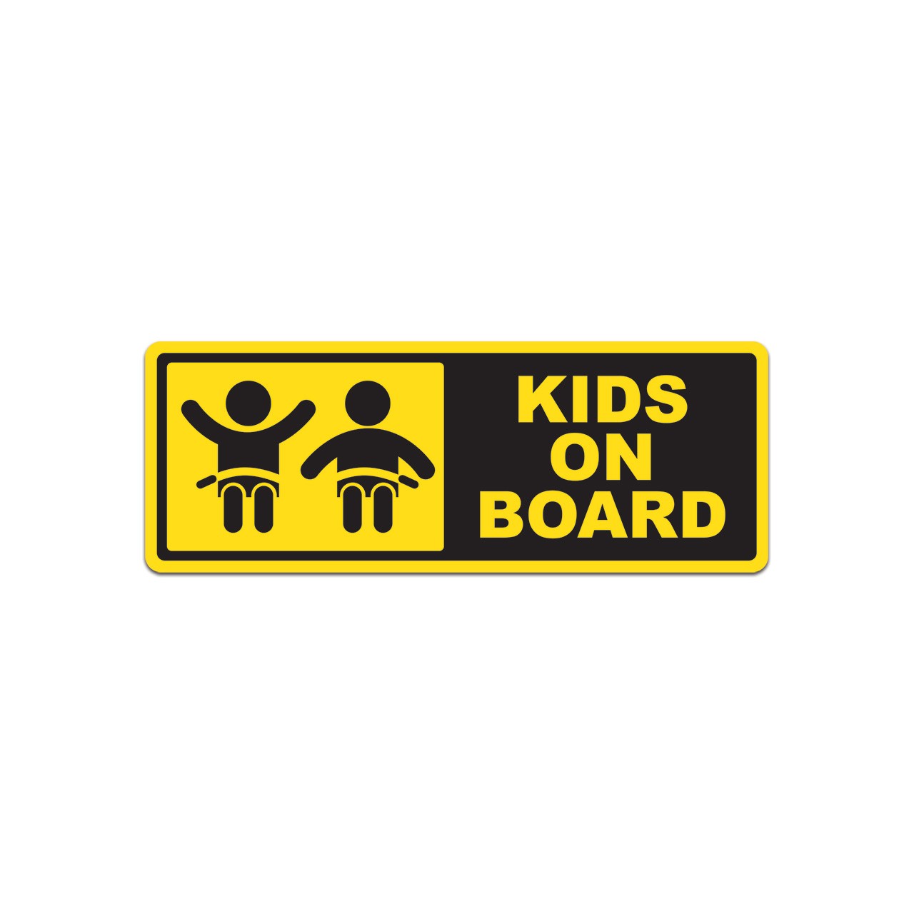 Kids On Board V2 Sticker Decal