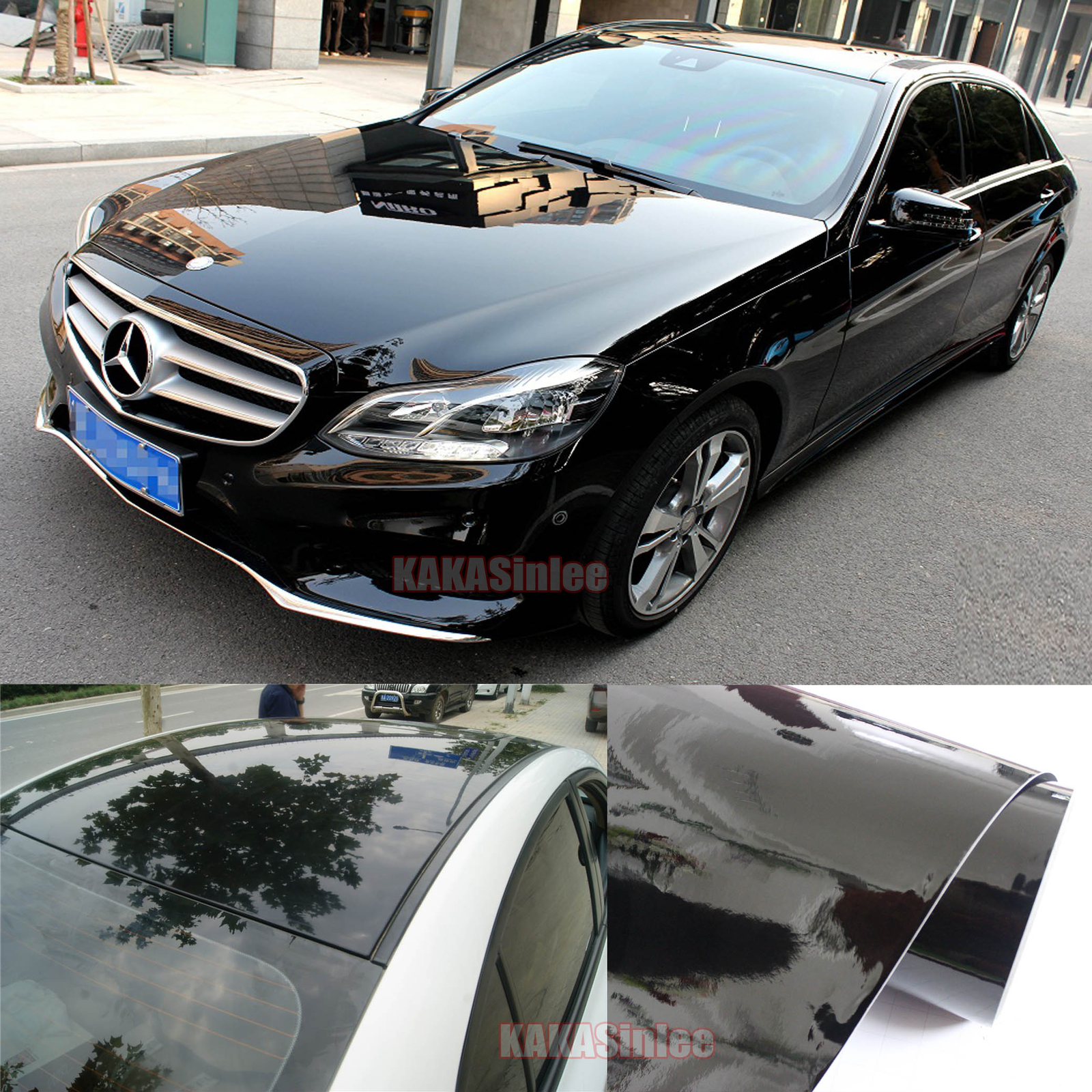 Smooth Stretch Glossy Flat Bright Car Paint Vinyl Wrap Sheet Sticker Air Free US