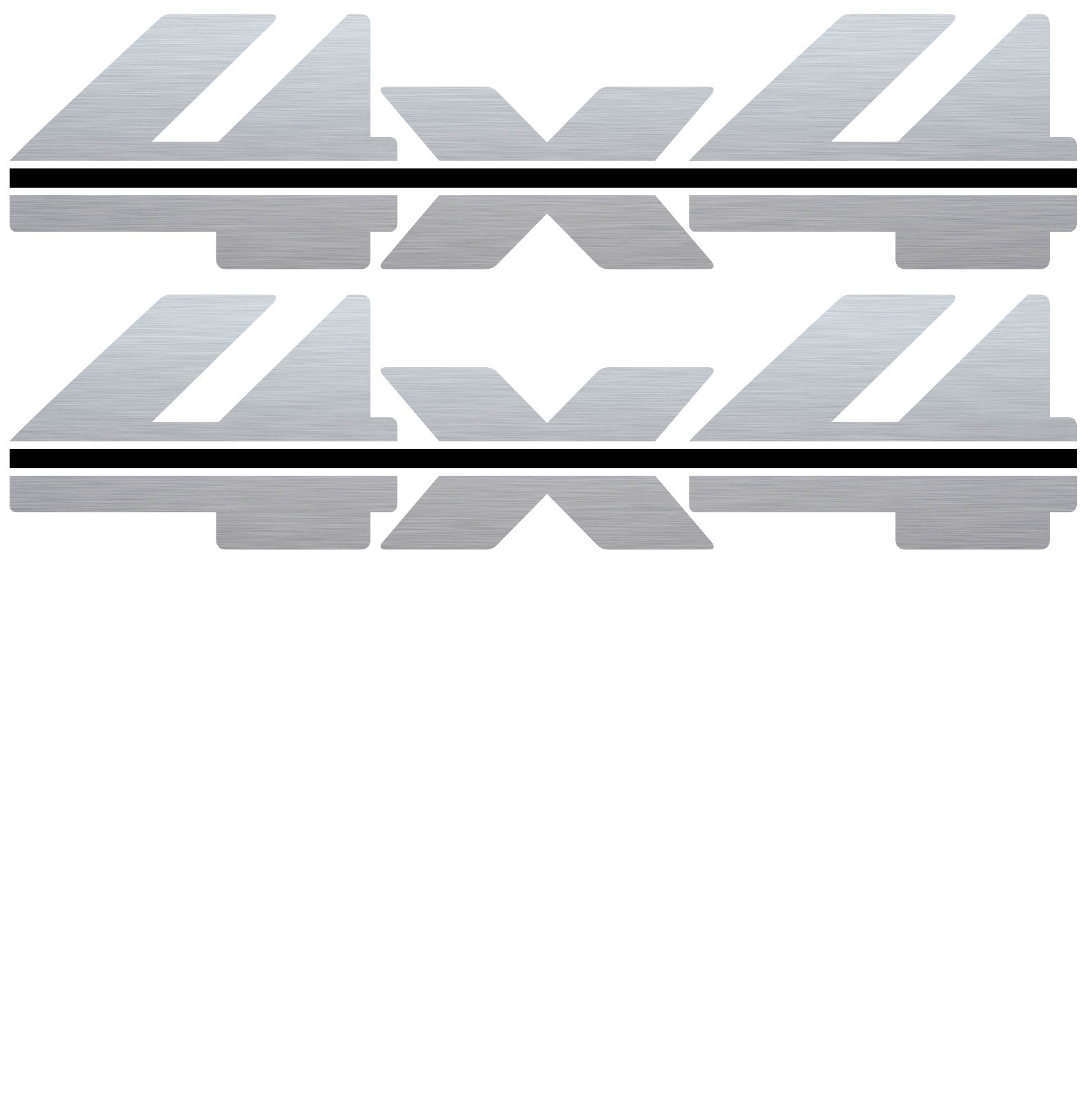 1988 – 1997 4×4 Decals for Chevy Silverado GMC Sierra 1500 2500-Vinylmark SLVBL