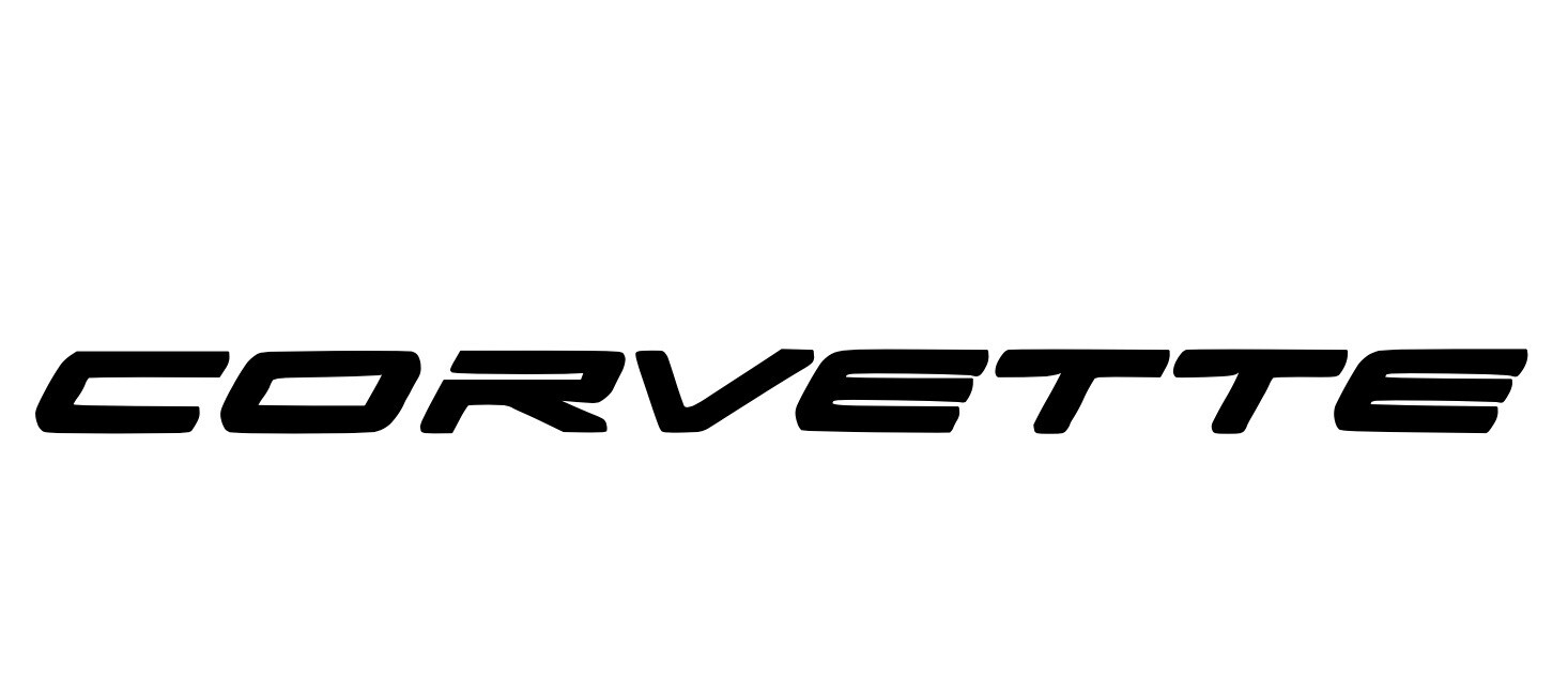 Corvette Decal Sticker Vinyl You Pick Color