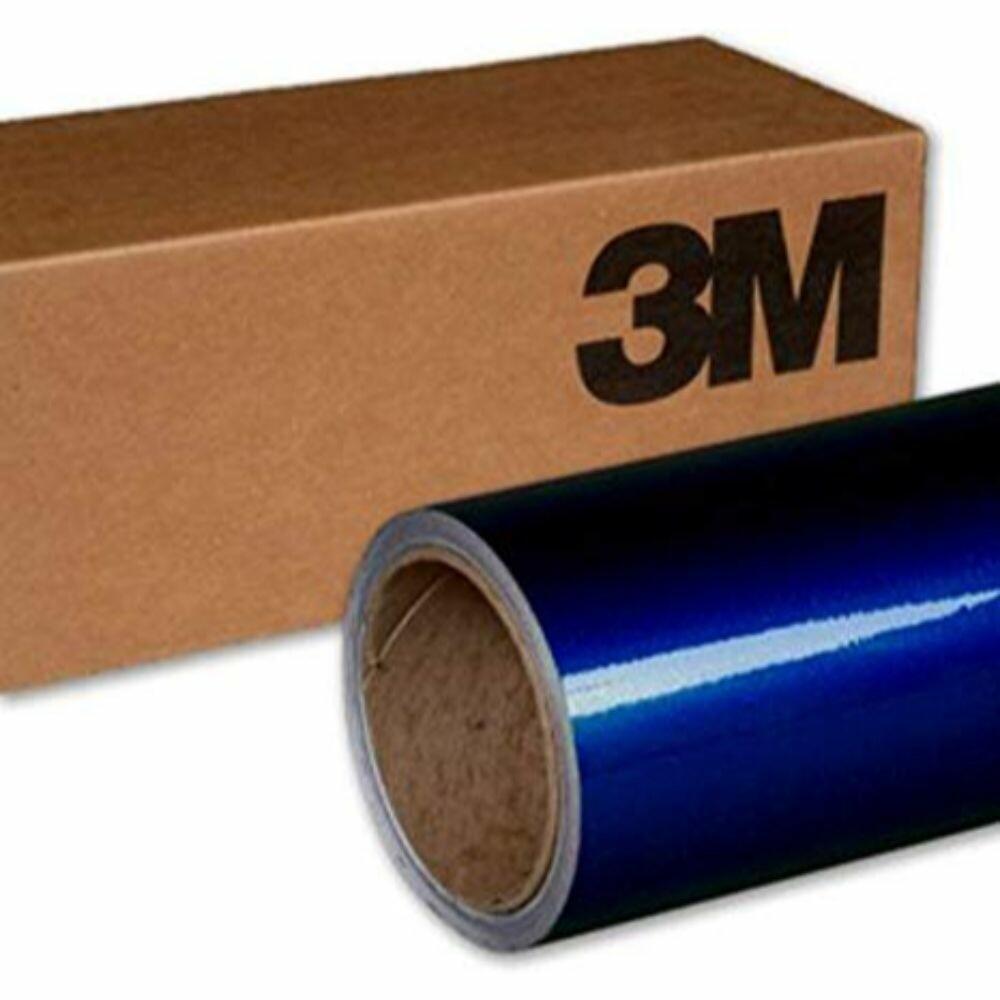 3M 1080 / 2080 Scotchprint Gloss Deep Blue Metallic Vinyl Car Wrap Film | G217