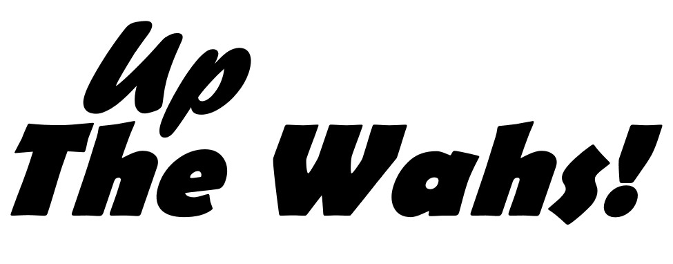 Up The Wahs! – NEW ZEALAND WARRIORS – vinyl sticker for car