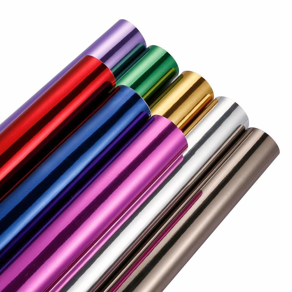 Chrome Mirror Vinyl Film Wrap Sticker Decal Stretchable Reflective Super Gloss