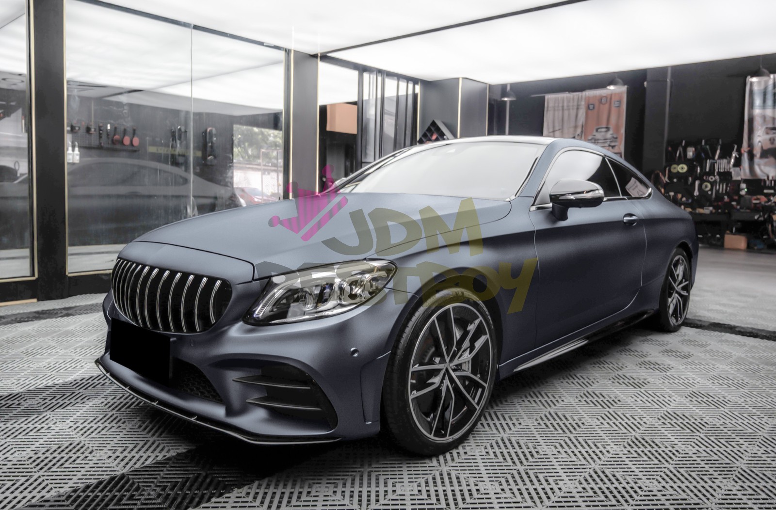 Matte Metallic Selenite Steel TPU PPF Paint Protection Film Dry Wet Vinyl Wrap