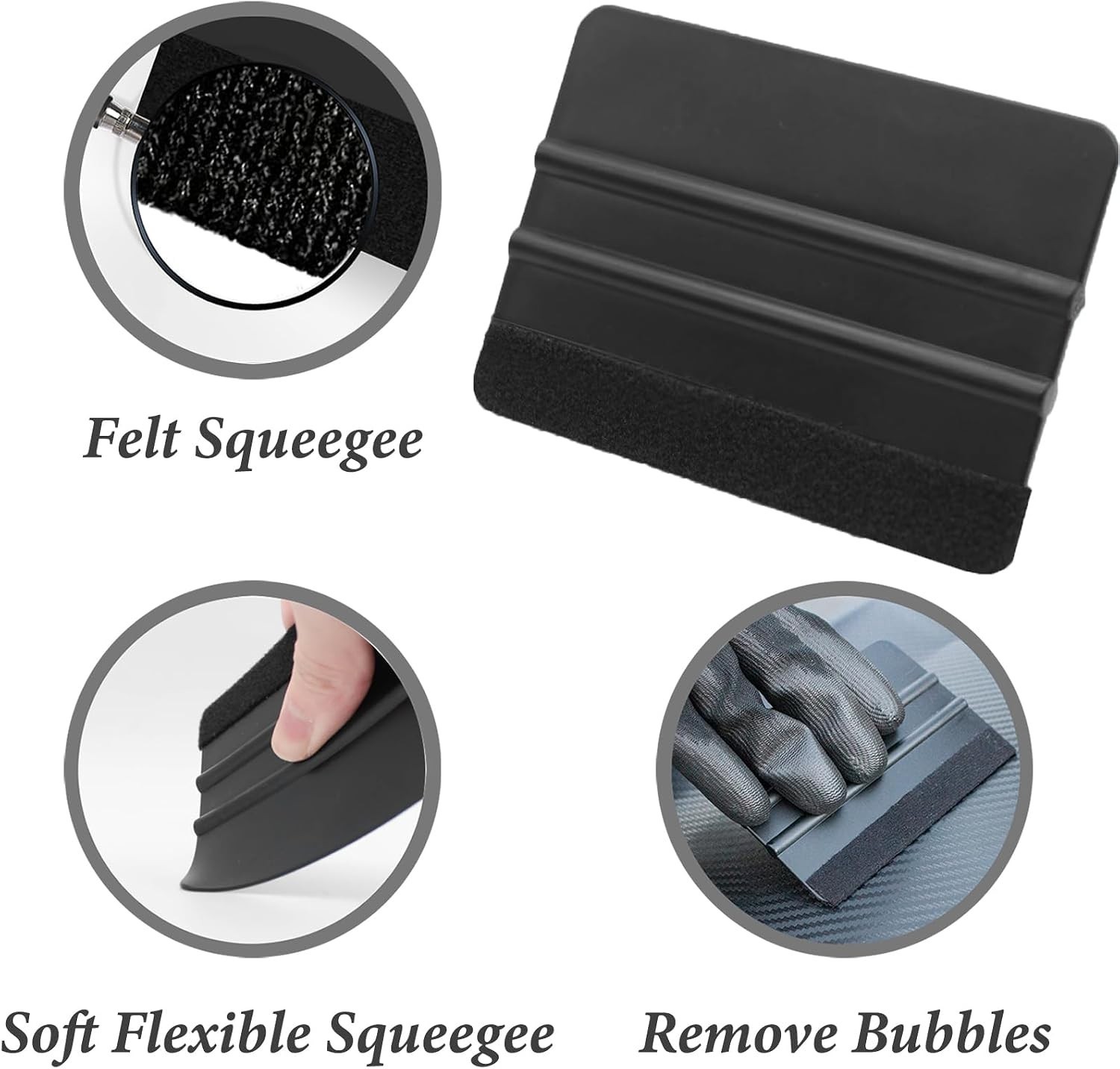 6-Piece Car Vinyl Wrap & Window Tint Tool Kit