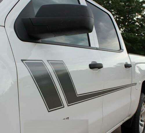 2Pcs Star Decal Car Side Body Graphics Vinyl Decoration Stickers Truck Pickup