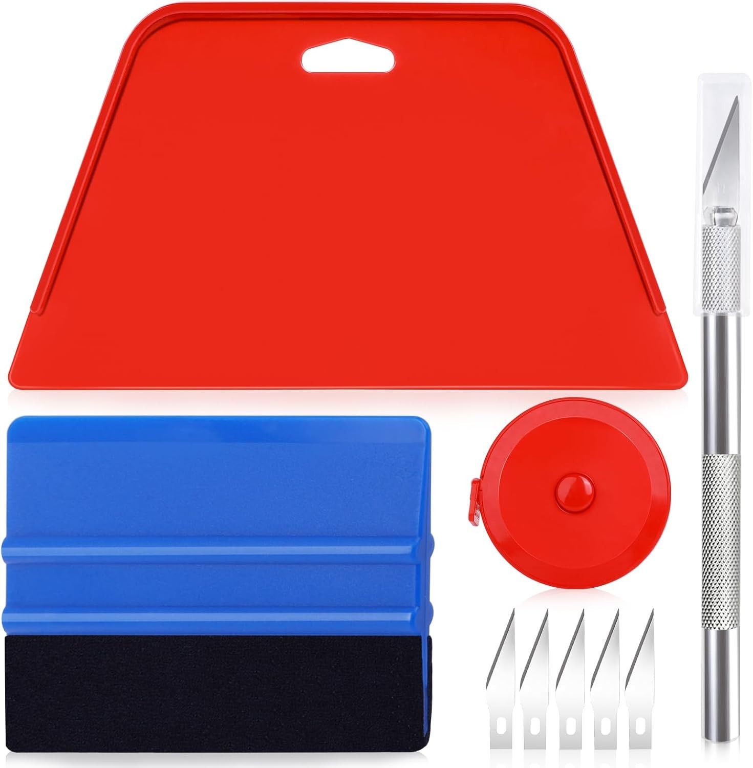 10 Pcs Vinyl Wrap Tools Kit Window Tint Tools Kit Professional Car Wrap Tools