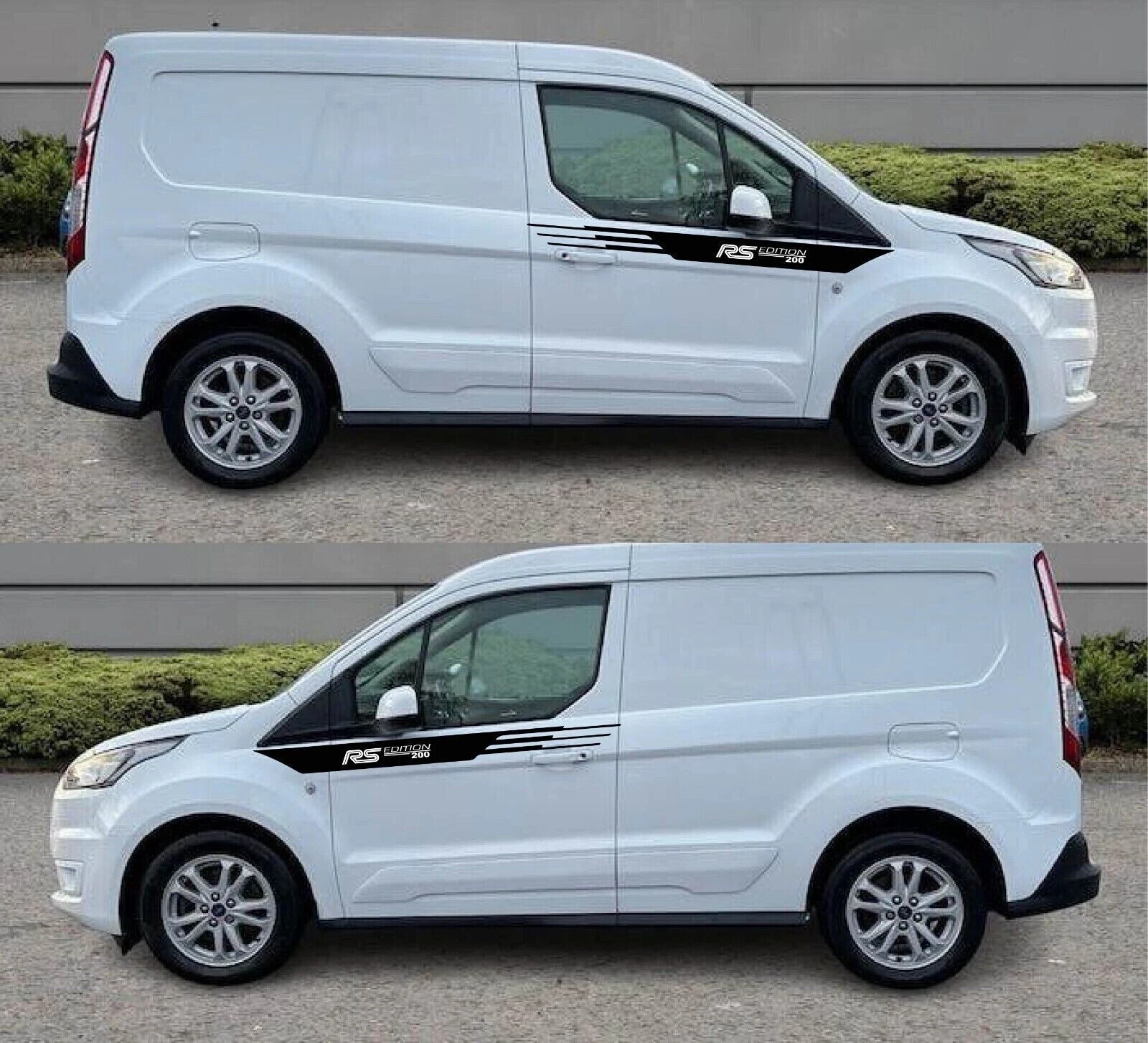 Fits Ford Transit Connect Graphics M Sport Wing Bonnet and Rear Decals Stickers