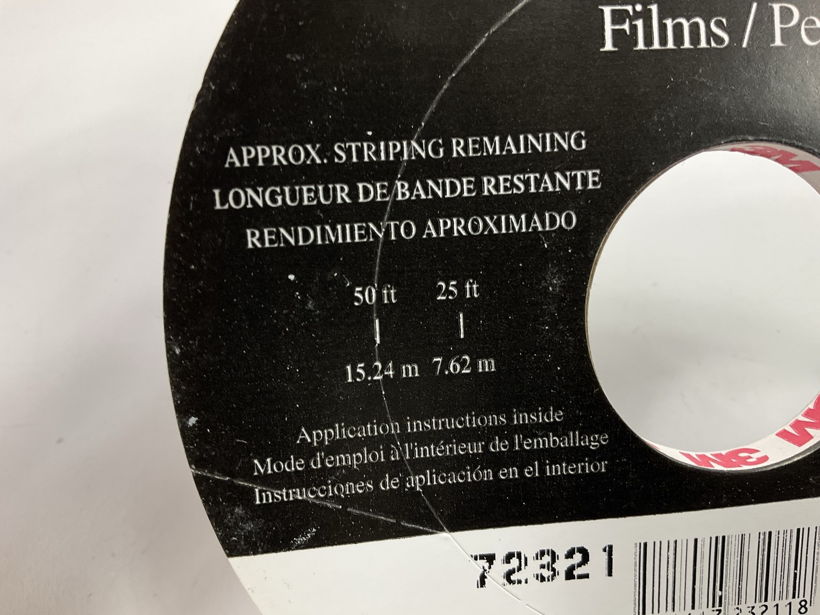 3M 72321 Pinstripe Automotive Striping Stripe Tape – Nutmeg, 5/16″ X 150 Feet