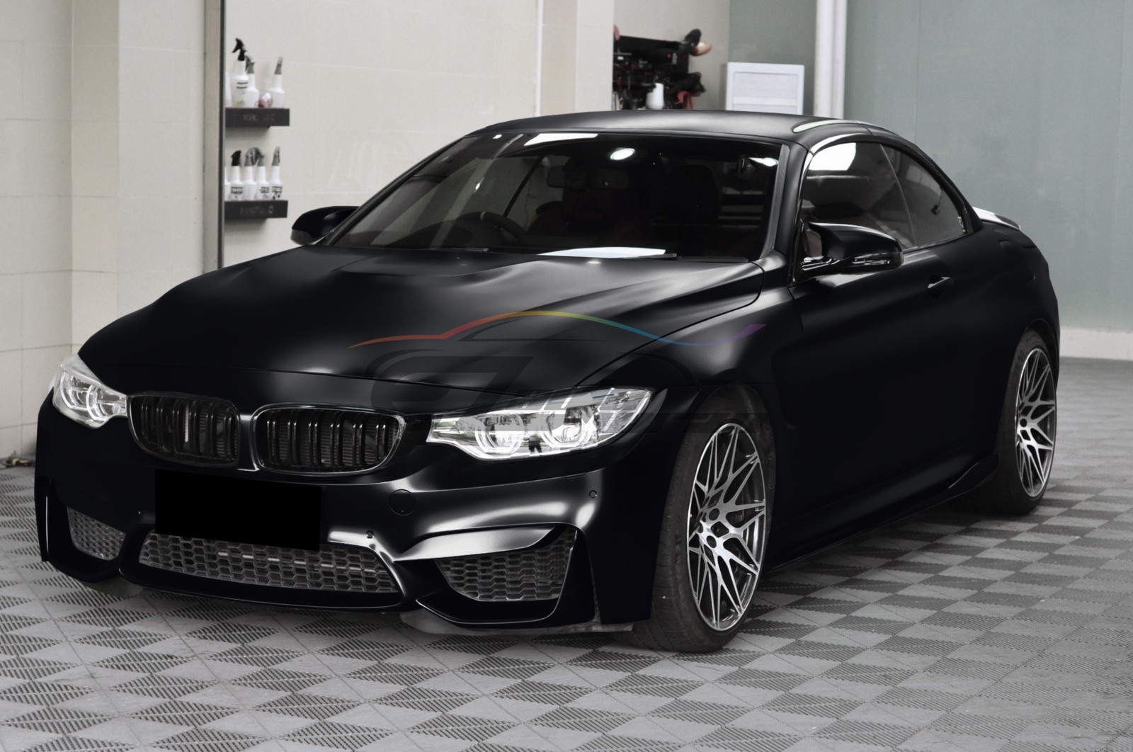 Matte Metallic Satin Pearl Black Vinyl Wrap Sticker Bubble Free Film Decal DIY