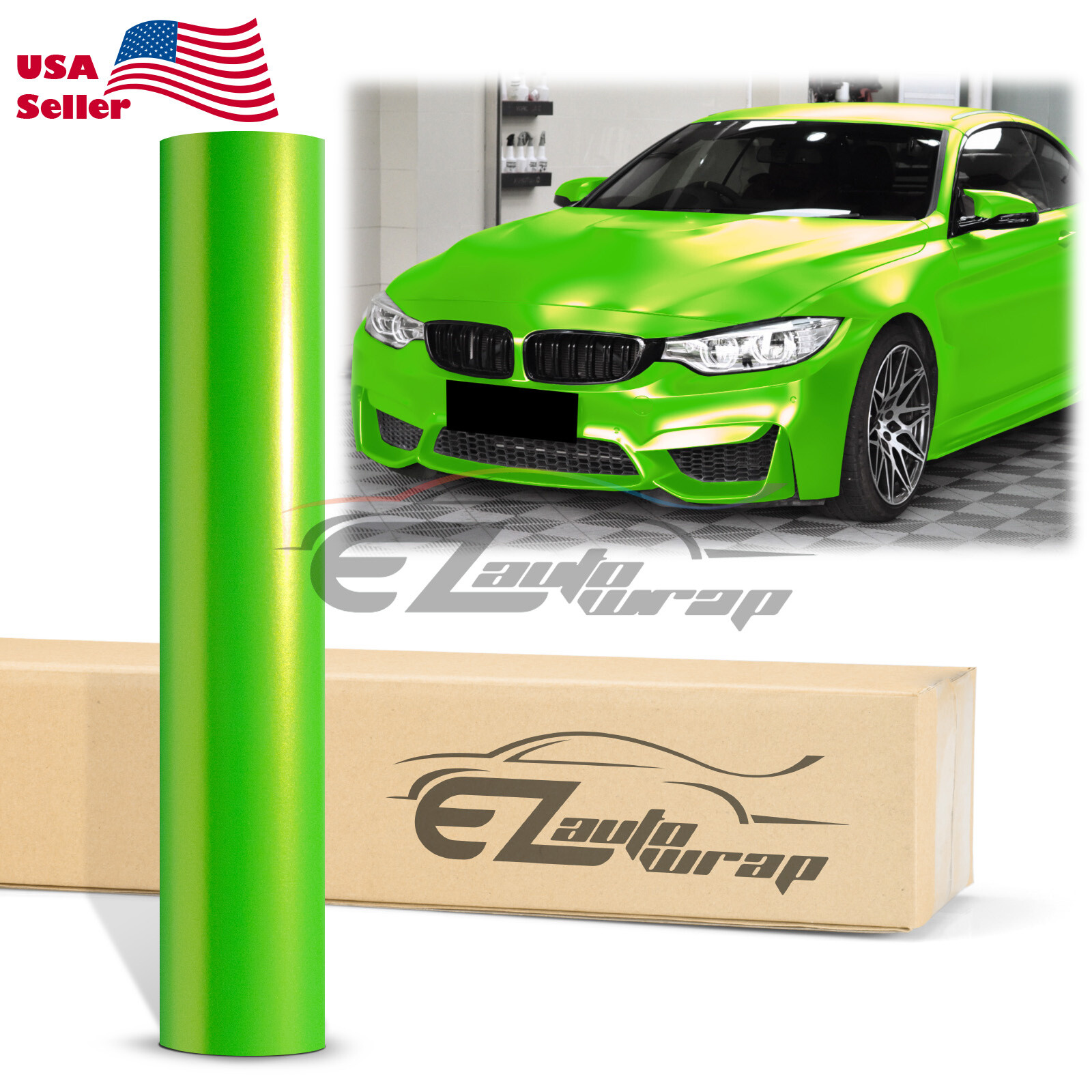 Matte Metallic Satin Pearl Car Vinyl Wrap Sticker Decal Sheet Film Air Release