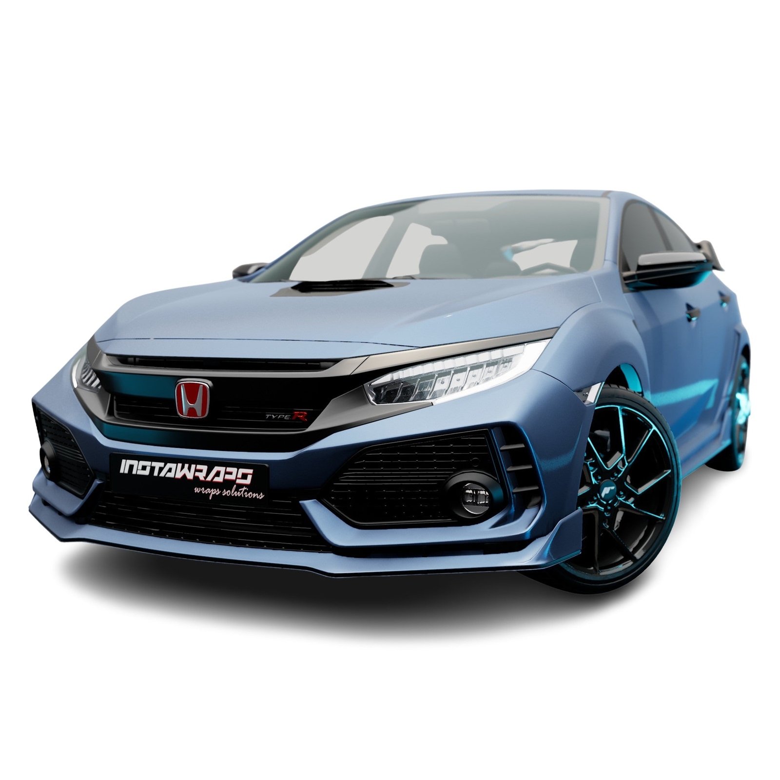Avery Dennison SW900 Supreme Matte Blue Metallic Vinyl Car Wrap Film | 615-M