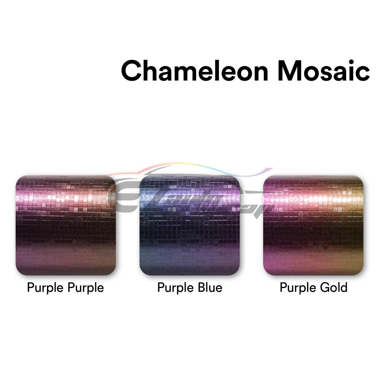 【Chameleon】 Gloss / Matte Metallic Color Change Shift Flow Vinyl Wrap Sheet Film