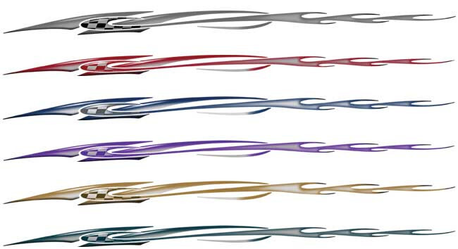 Illusions Afterburner Graphics for Cars & Trucks (DM01)