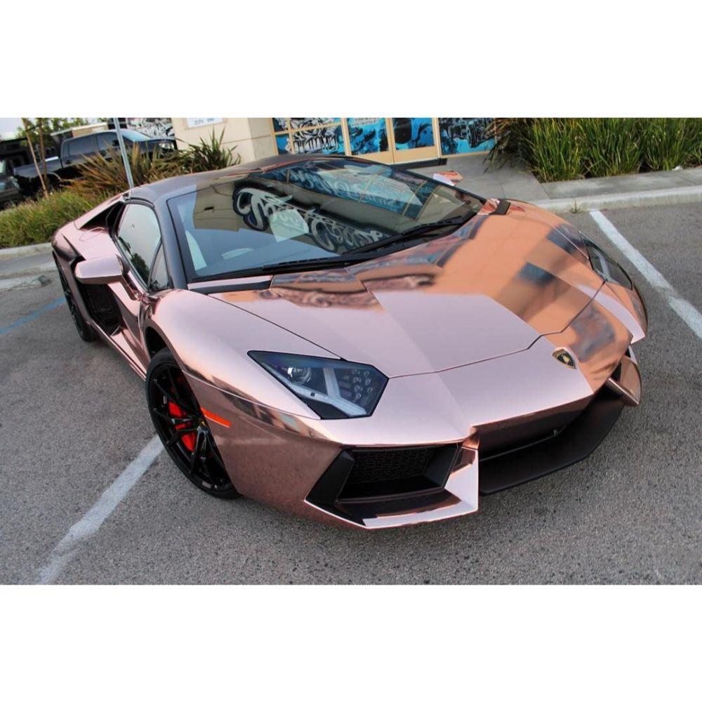 Avery Dennison SF100 Conform Chrome Rose Gold Flexible Vinyl Car Wrap | 211-S
